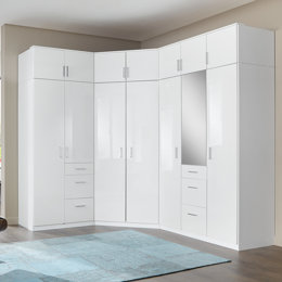 Wardrobes, Fitted & Corner Wardrobes | Wayfair.co.uk